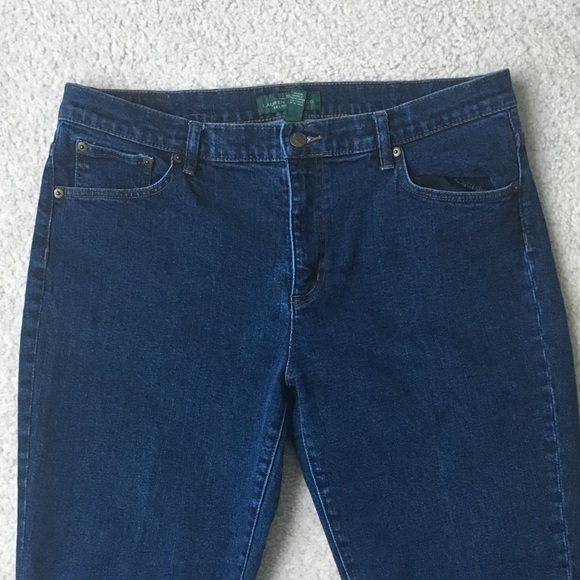 Lauren Ralph Lauren Blue Jeans size 16 - Picture 3 of 8
